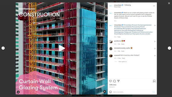 Missoni Baia - OKO IG 210203 (MB IG)  our curtain-wall glazing system comes to life, an outer layer to act as sound insulation and a safeguard against moisture - We can't wait for you to see the finis