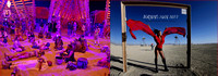 Burning Man 2022 - Art Book - 14x10 inches - 36x25 cm - 60 pages - double pages