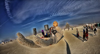 Burning Man, various (horizontal)