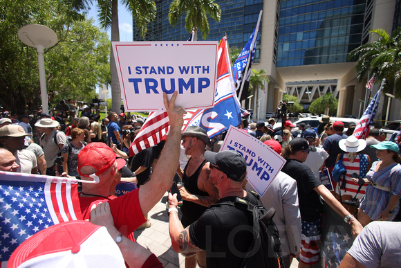 Trump in Miami at Courthouse 010