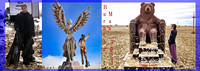 Burning Man 2023 - Art Book - 14x10 inches - 36x25 cm - 80 pages - double pages