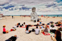 Modern Om Faena Buddha Beach Meditation