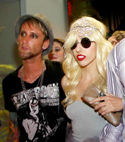 Lady Gaga (lookalike)  @ Miami Fashion Week 2011